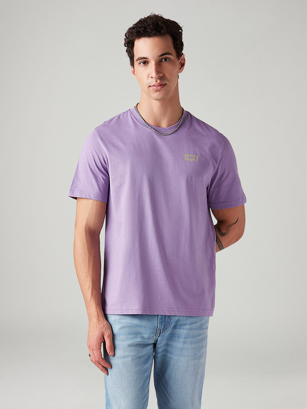 Men's Graphic Print Regular Fit T-Shirt - Styleshot View