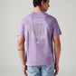 Men's Graphic Print Regular Fit T-Shirt - Back View