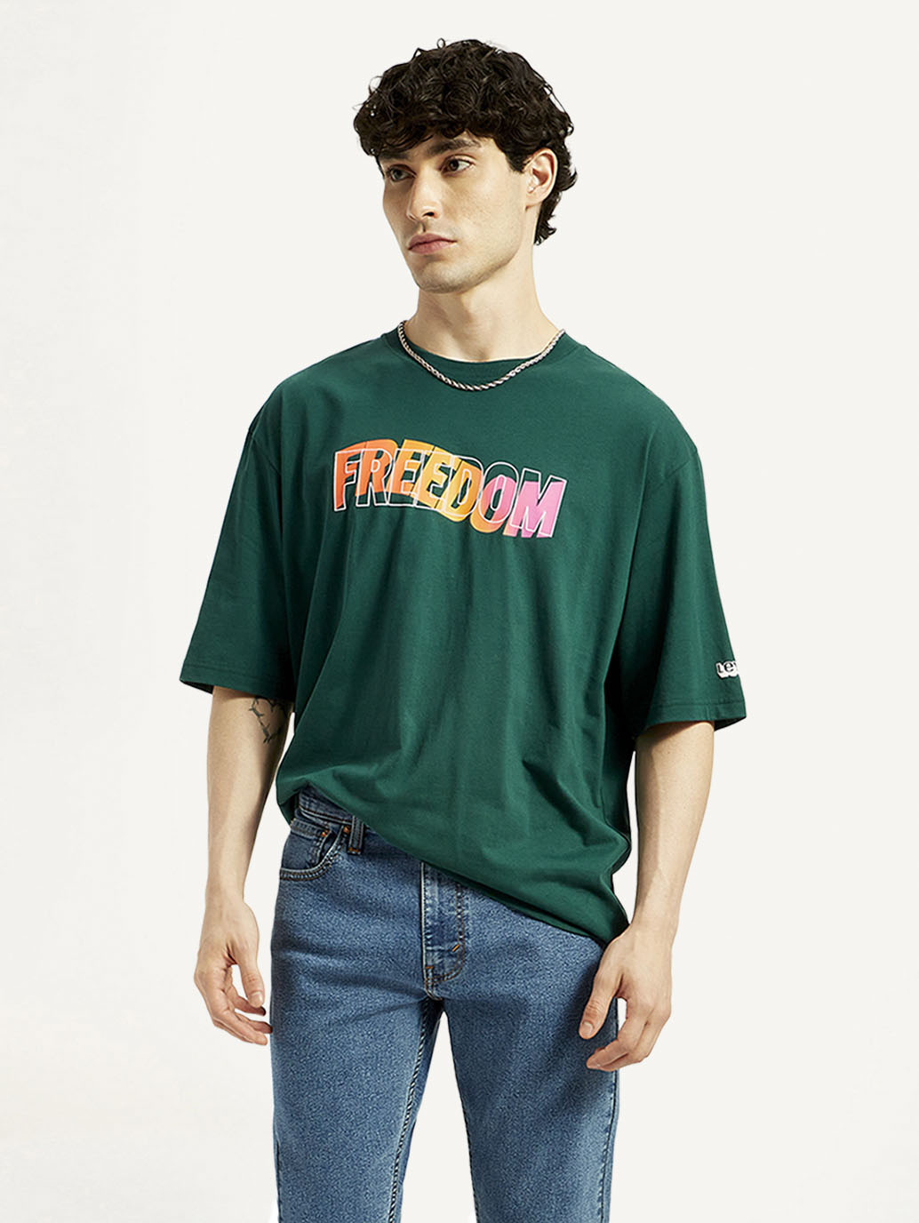 Men's Graphic Regular Fit T-Shirt - Styleshot View