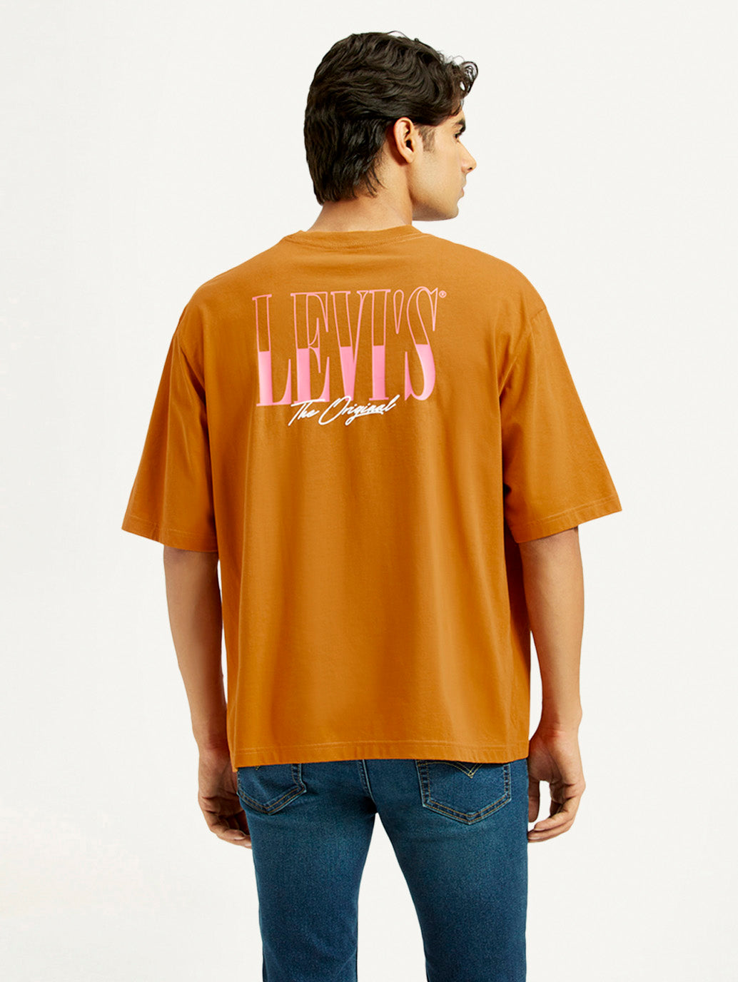 Men's Graphic Regular Fit T-Shirt - Back View