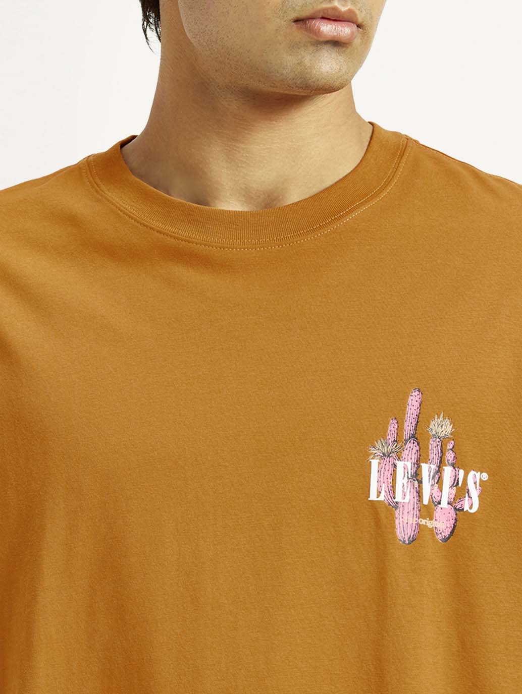 Men's Graphic Regular Fit T-Shirt - Detail View