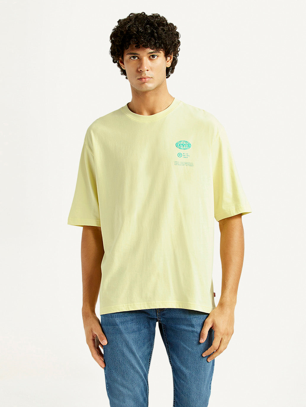 Men's Graphic Regular Fit T-Shirt - Front View