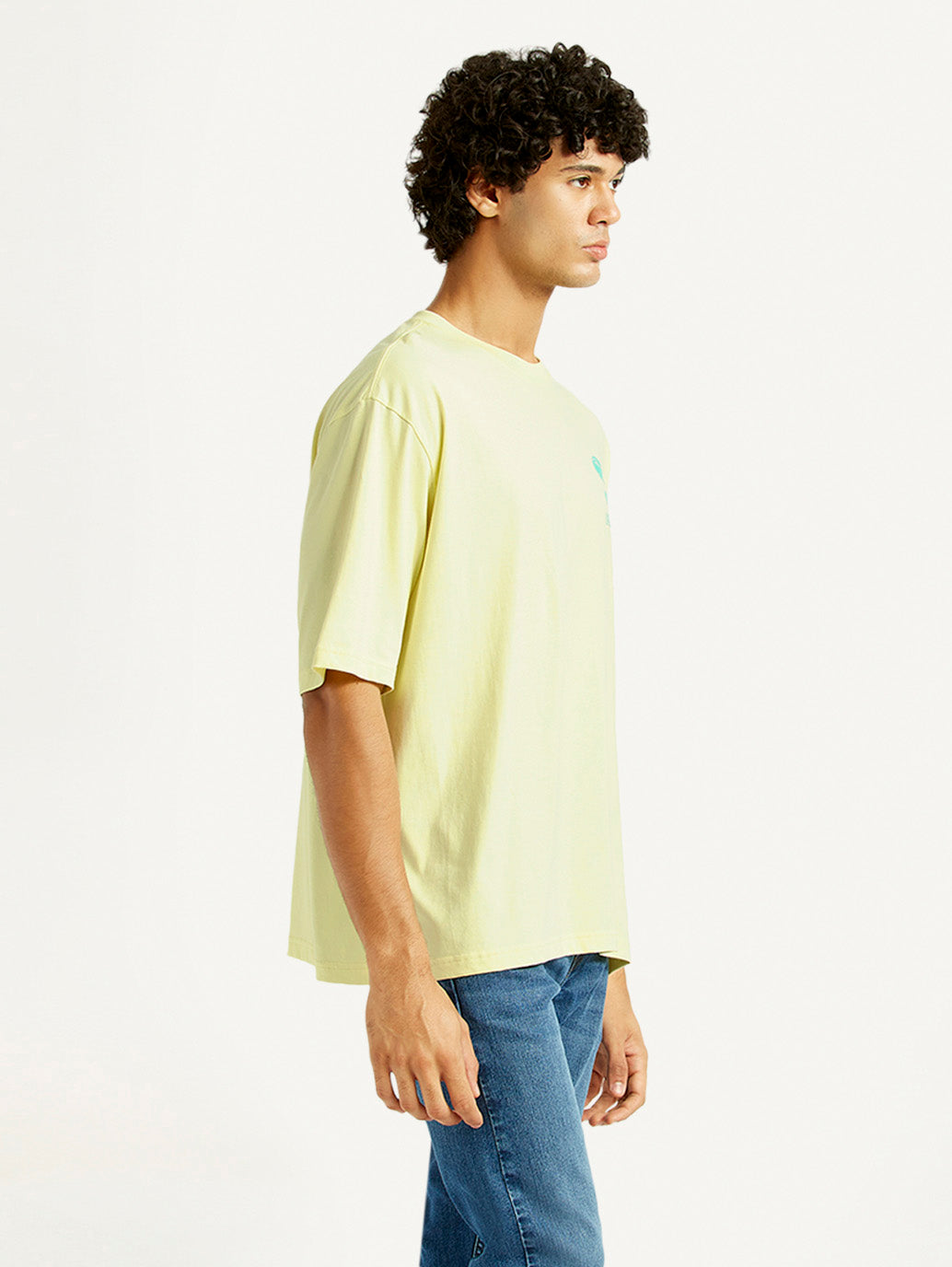 Men's Graphic Regular Fit T-Shirt - Side View