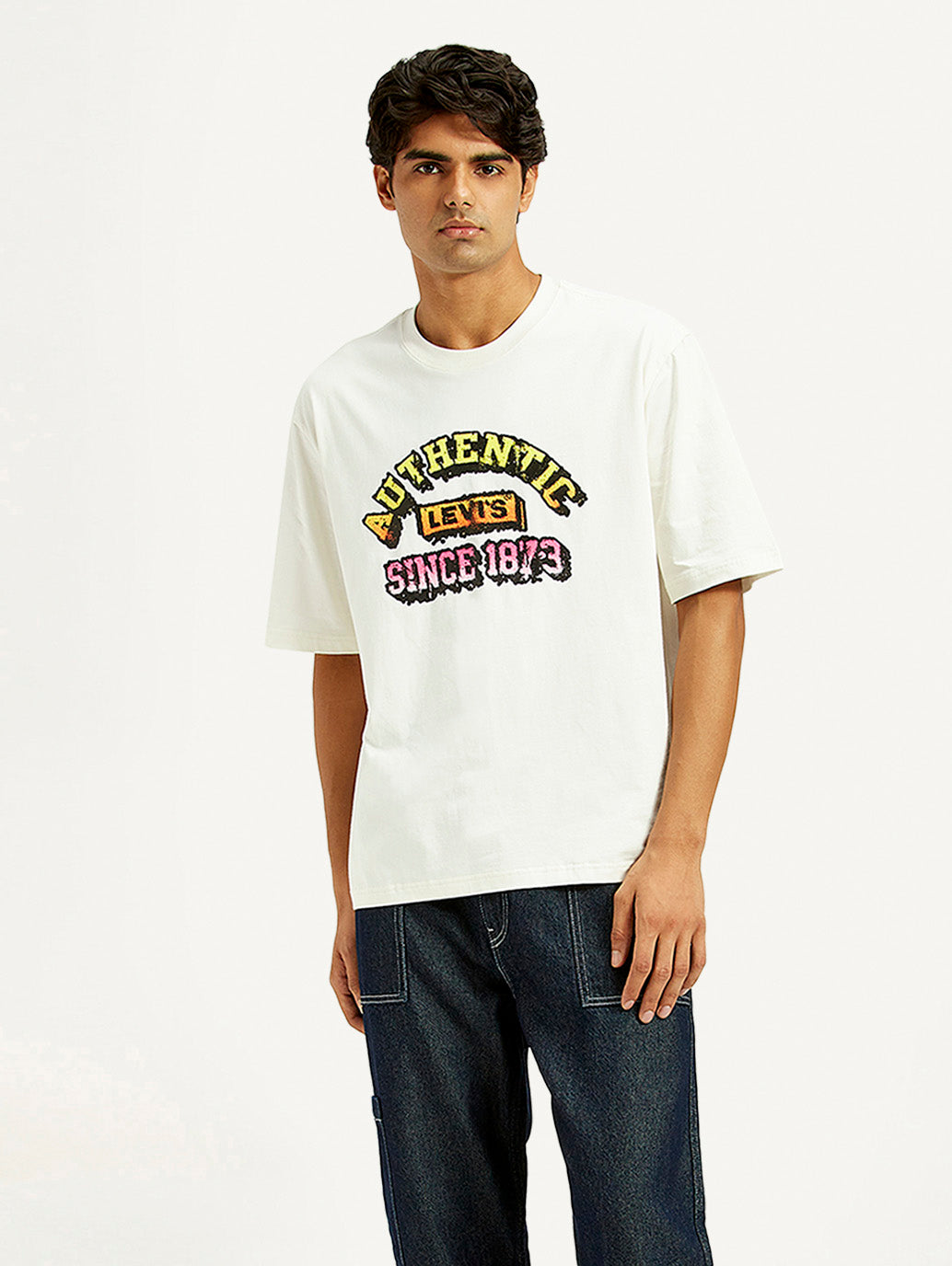 Men's Graphic Regular Fit T-Shirt - Styleshot View