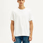 Men's Solid Crew Neck T-shirt - Front View
