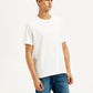 Men's Solid Crew Neck T-shirt - Side View