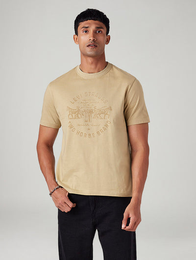 Men's Knitted Regular Fit T-Shirt-image-43