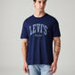 Men's Logo Printed Regular Fit T-Shirt - Front View