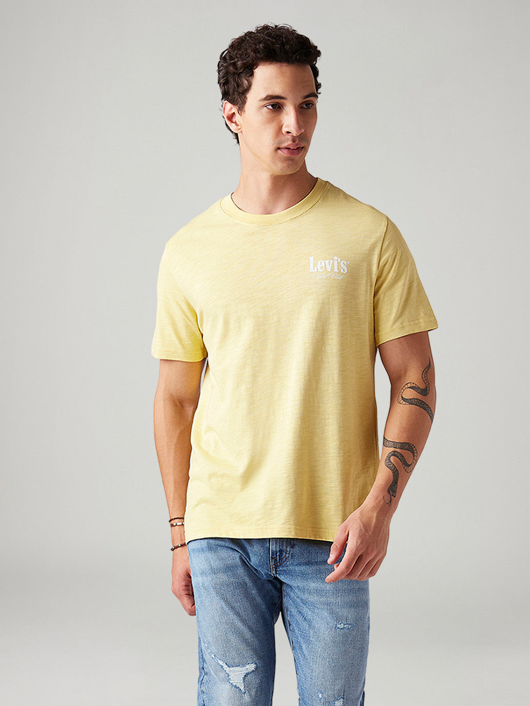 Men's Graphic Print Regular Fit T-Shirt