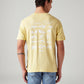 Men's Graphic Print Regular Fit T-Shirt - Back View