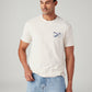 Men's Graphic Print Regular Fit T-Shirt - Front View