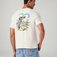 Men's Graphic Print Regular Fit T-Shirt - Back View