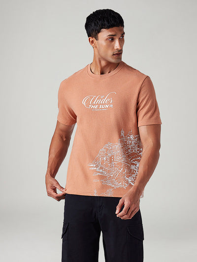 Men's Graphic Print Regular Fit T-Shirt-image-34