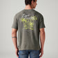Men's Graphic Print Regular Fit T-Shirt - Back View