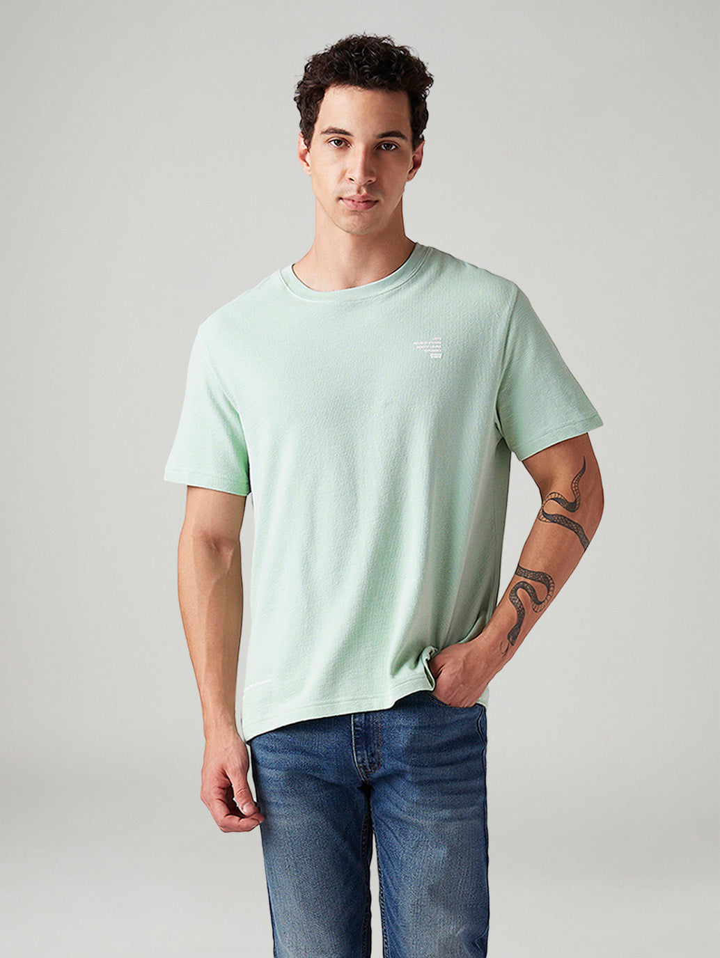 Men's Graphic Print Regular Fit T-Shirt