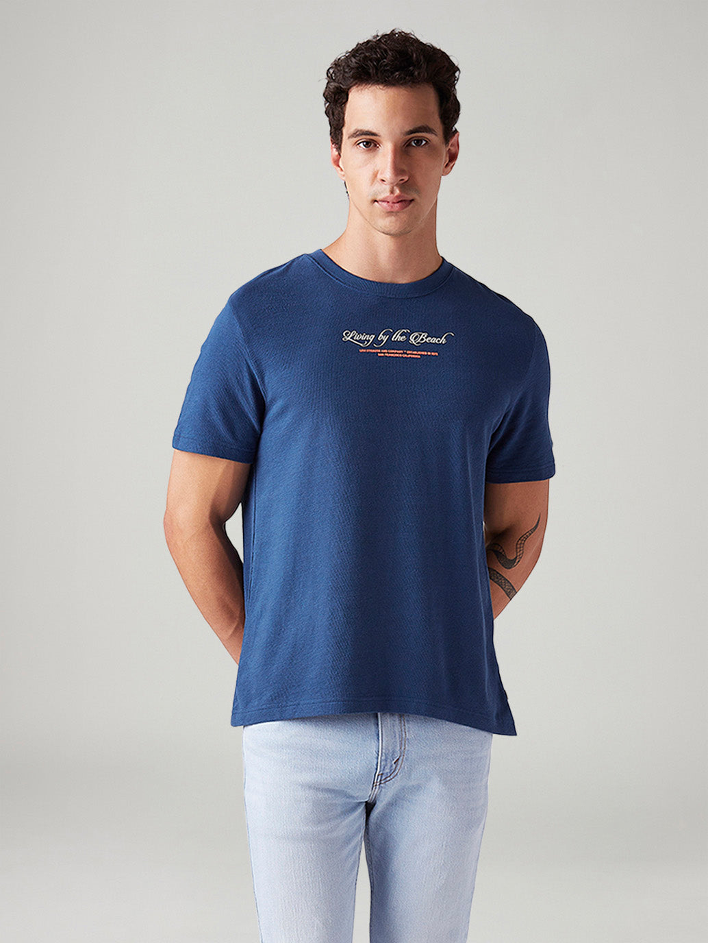 Men's Graphic Print Regular Fit T-Shirt