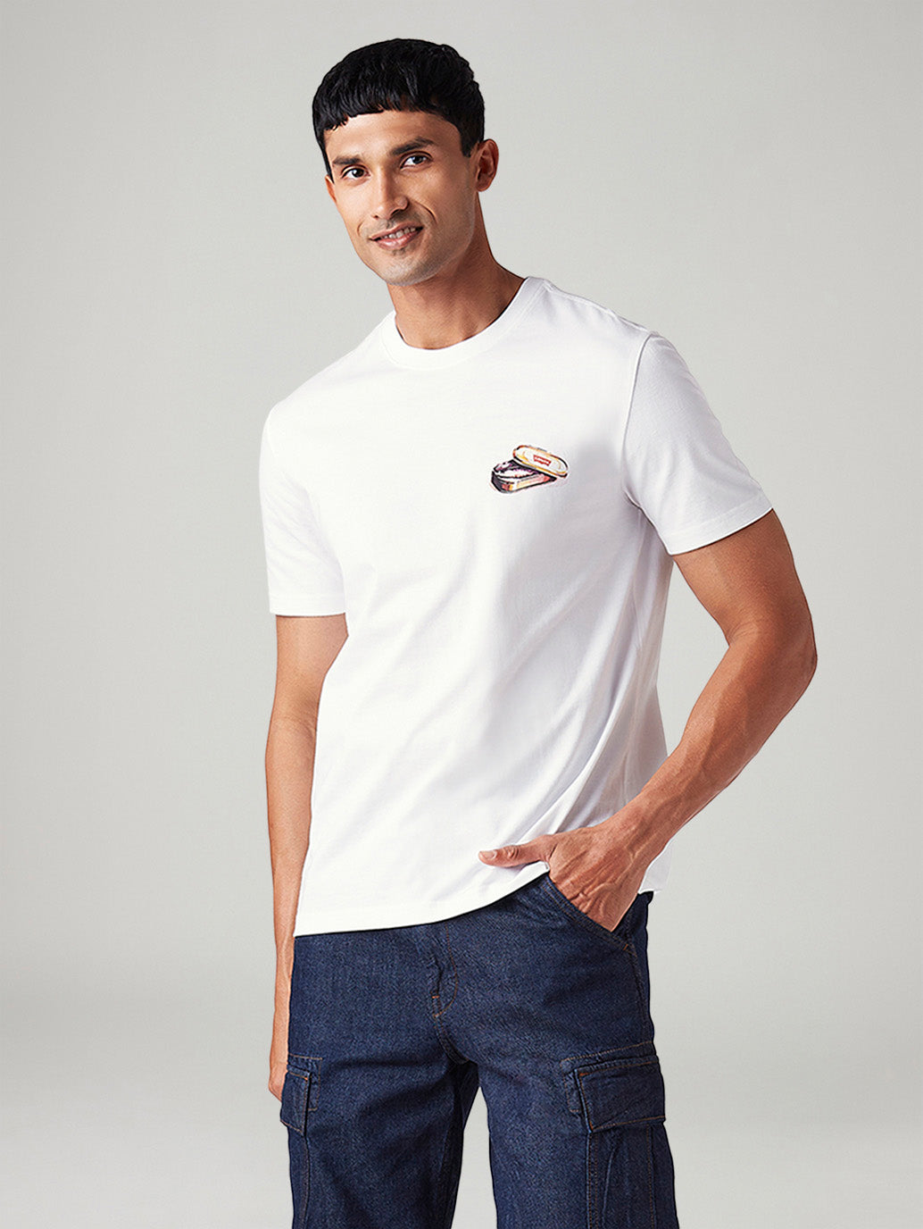 Men's Graphic Print Regular Fit T-Shirt