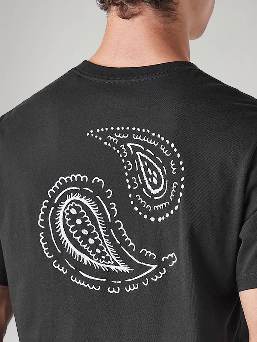 Men's Paisley Regular Fit T-Shirt - 20 View