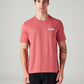 Men's Graphic Print Regular Fit T-Shirt - Front View