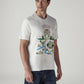 Men's Graphic Print Regular Fit T-Shirt - Side View
