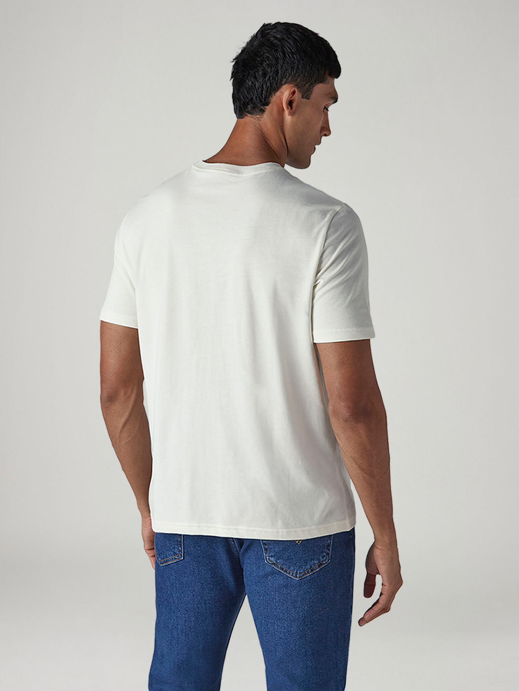 Men's Graphic Print Regular Fit Jersey T-Shirt - 20 View