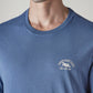 Men's Solid Regular Fit Overdyed Jersey T-Shirt - 20 View