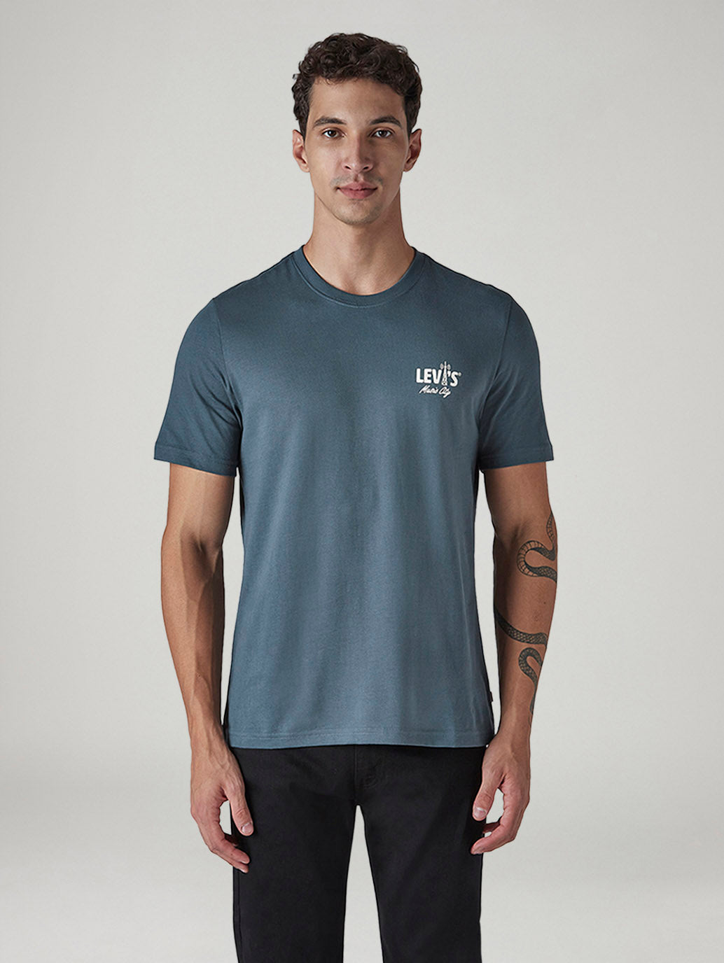 Men's Solid Regular Fit Jersey T-Shirt - 20 View