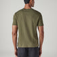 Men's Logo Printed Regular Fit Jersey T-Shirt - Back View