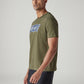 Men's Logo Printed Regular Fit Jersey T-Shirt - Side View