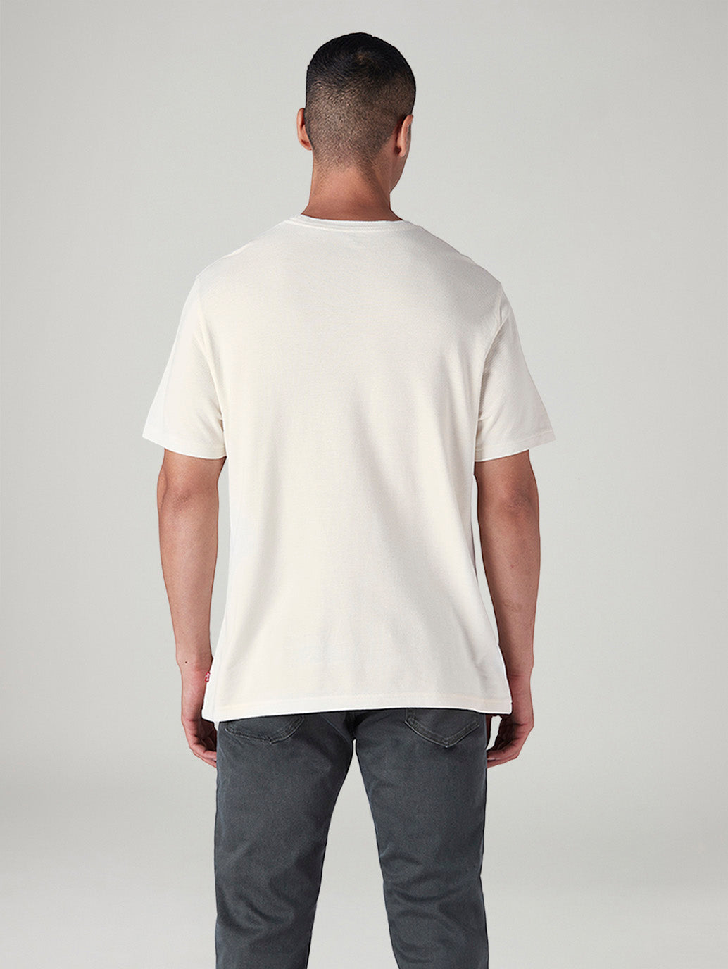 Men's Logo Regular Fit T-Shirt - Back View