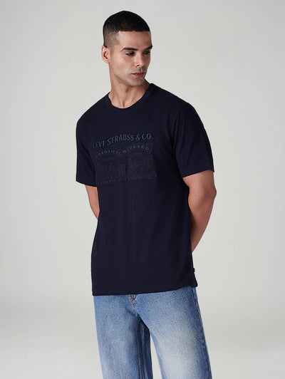 Men's Knitted Regular Fit Pique T-Shirt-image-42