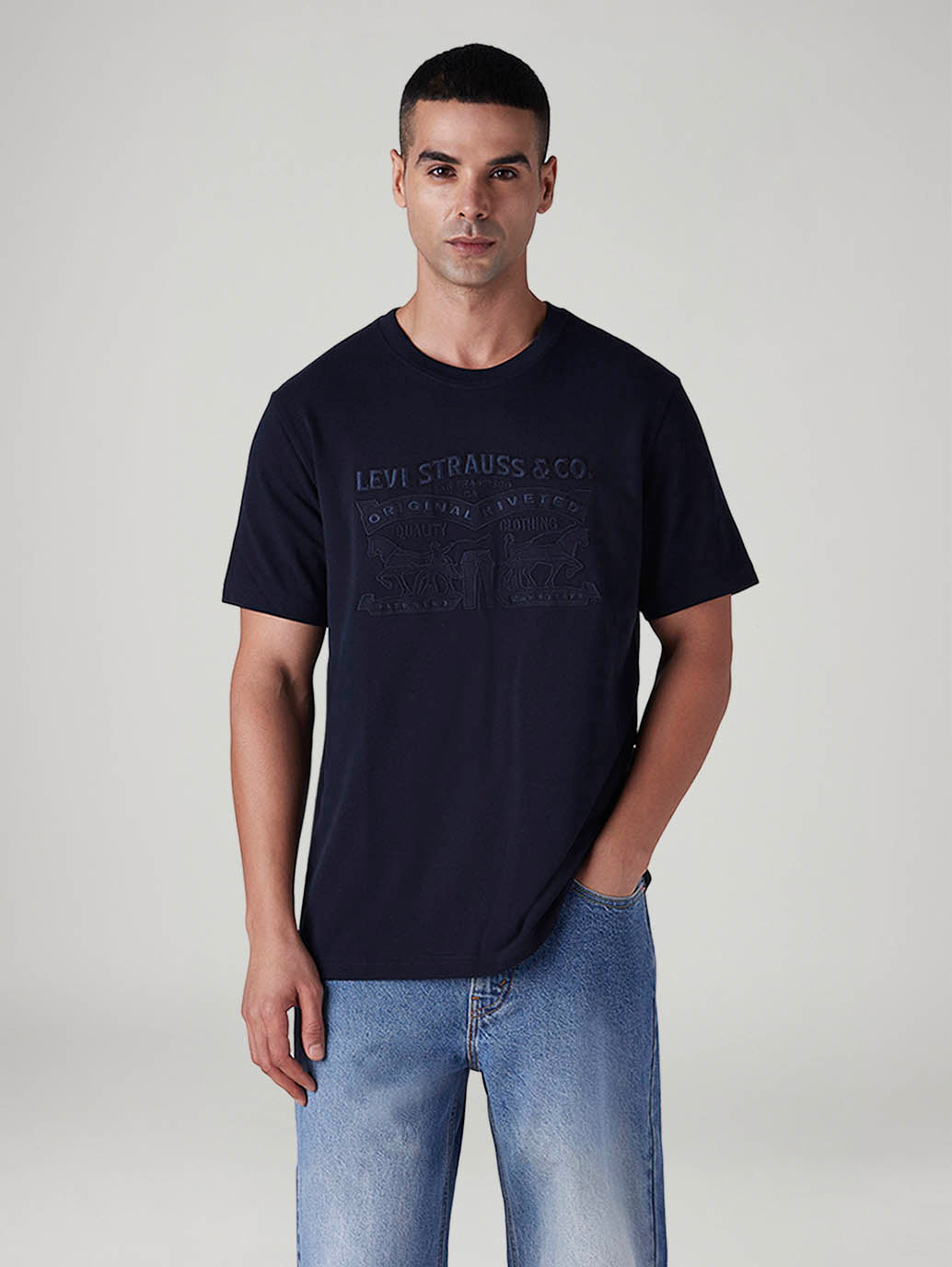 Men's Logo Regular Fit Pique T-Shirt - 20 View