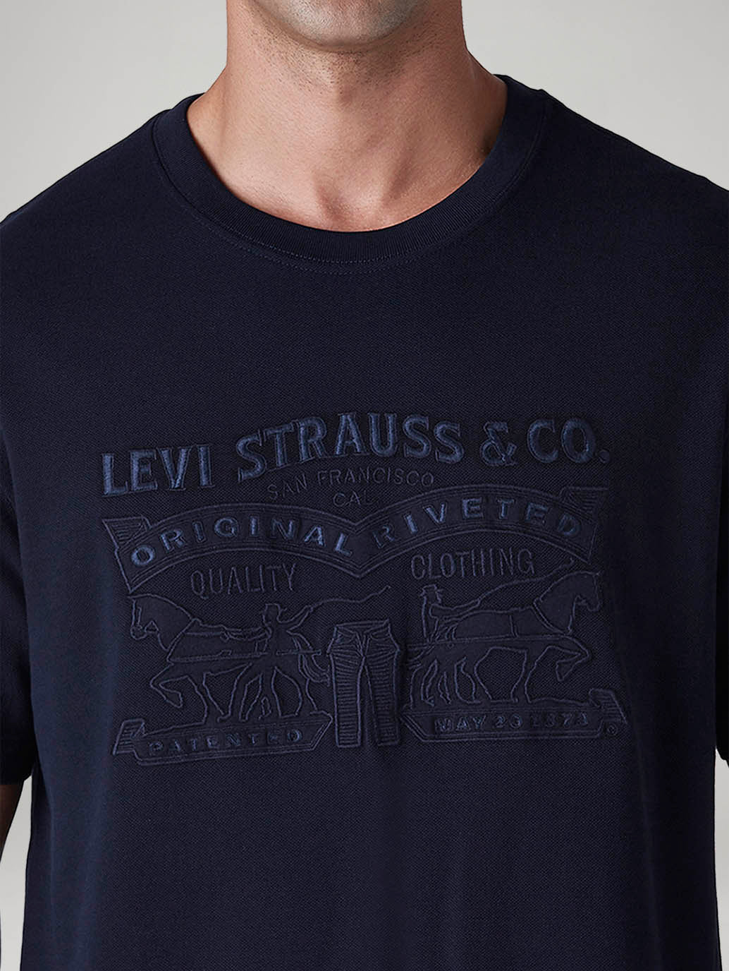 Men's Logo Regular Fit Pique T-Shirt - 20 View