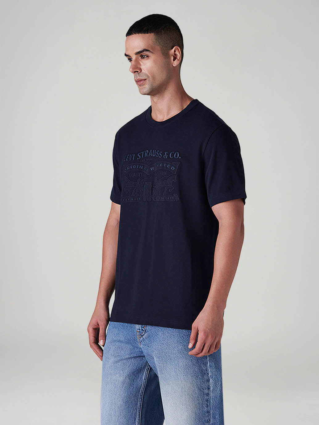 Men's Logo Regular Fit Pique T-Shirt - 20 View
