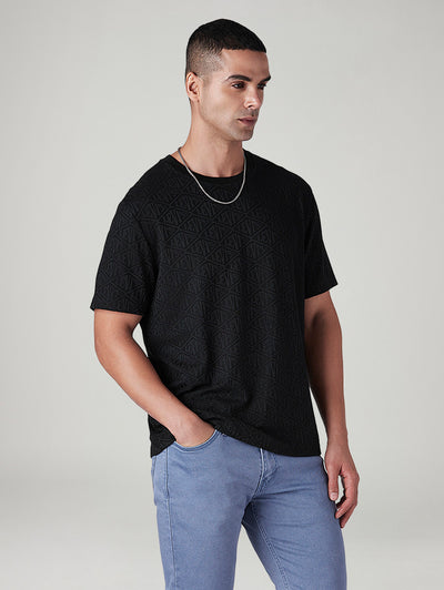 levi's Men's Textured Regular Fit T-Shirt-picture-18