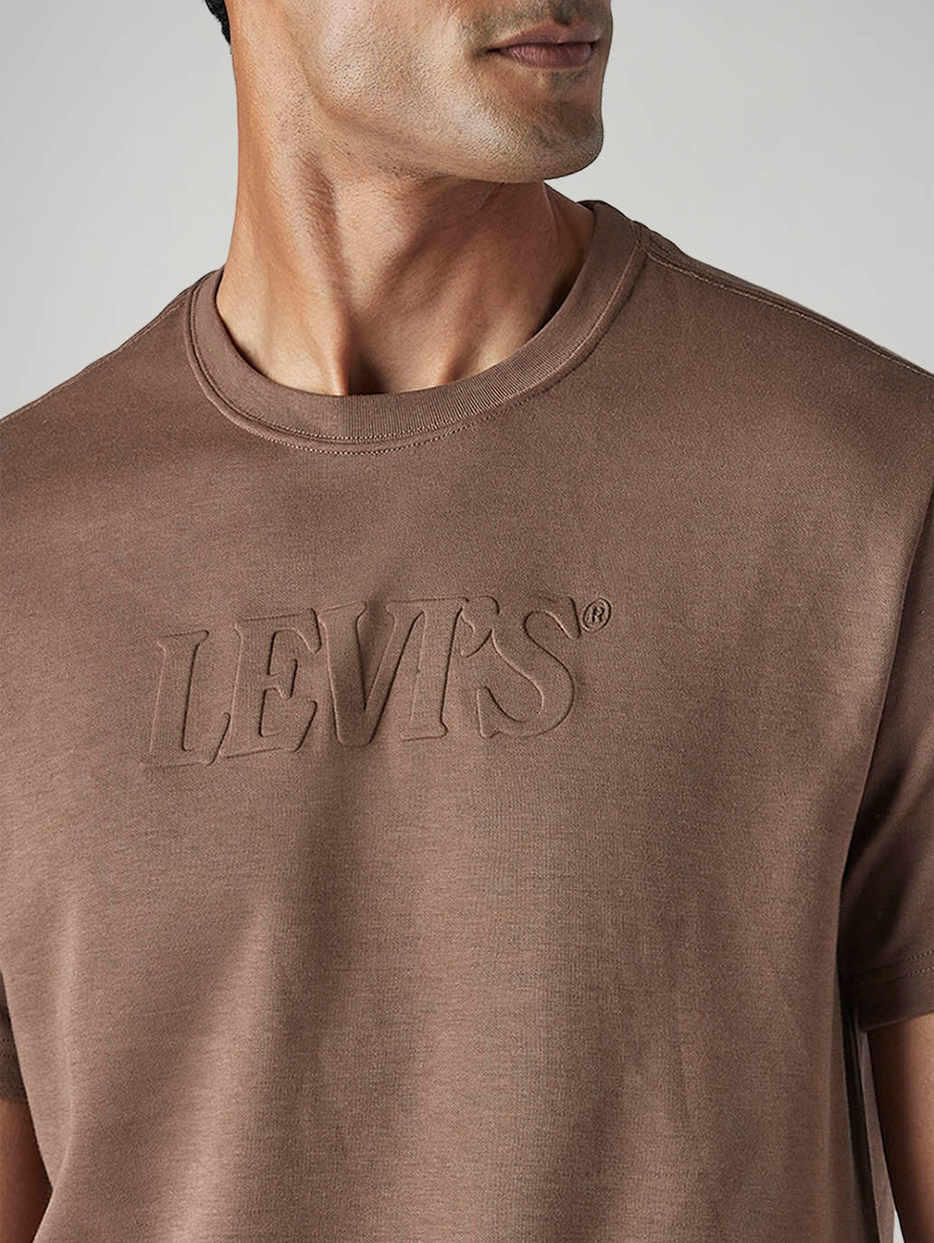 Men's Logo Regular Fit Interlock T-Shirt - 20 View