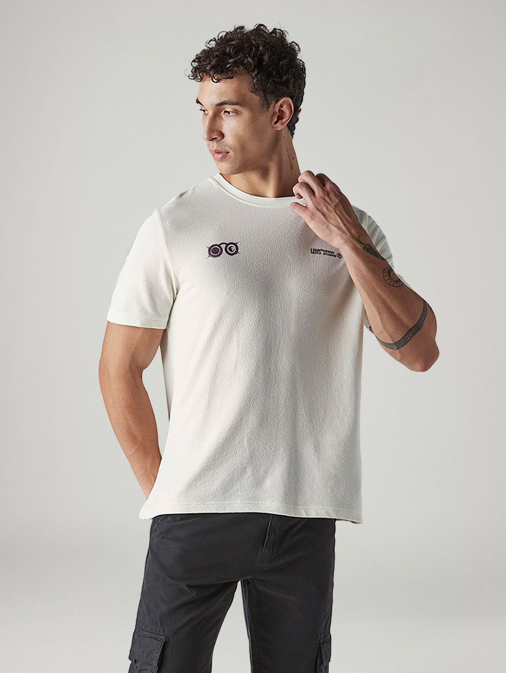 Men's Graphic Print Regular Fit Jersey T-Shirt