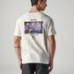 Men's Graphic Print Regular Fit Jersey T-Shirt - Back View