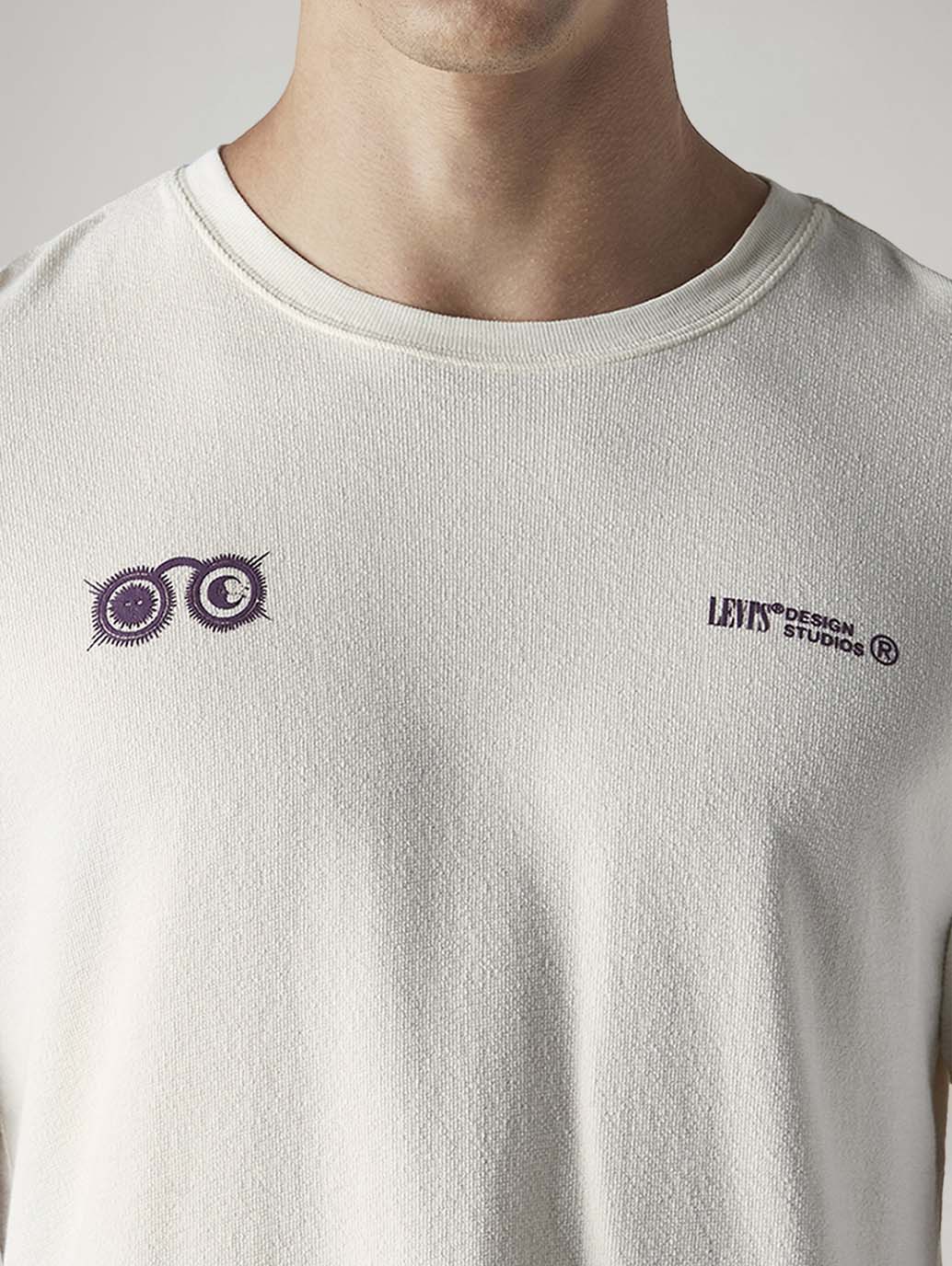 Men's Graphic Print Regular Fit Jersey T-Shirt - Detail View