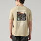 Men's Solid Regular Fit T-Shirt - Back View