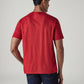 Men's Graphic Print Regular Fit Jersey T-Shirt - Back View