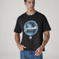 Men's Graphic Print Regular Fit T-Shirt - Front View