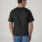 Men's Graphic Print Regular Fit T-Shirt - Back View