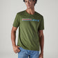 Men's Logo Printed Regular Fit T-Shirt - Styleshot View