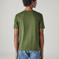 Men's Logo Printed Regular Fit T-Shirt - Back View
