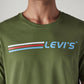 Men's Logo Printed Regular Fit T-Shirt - Detail View