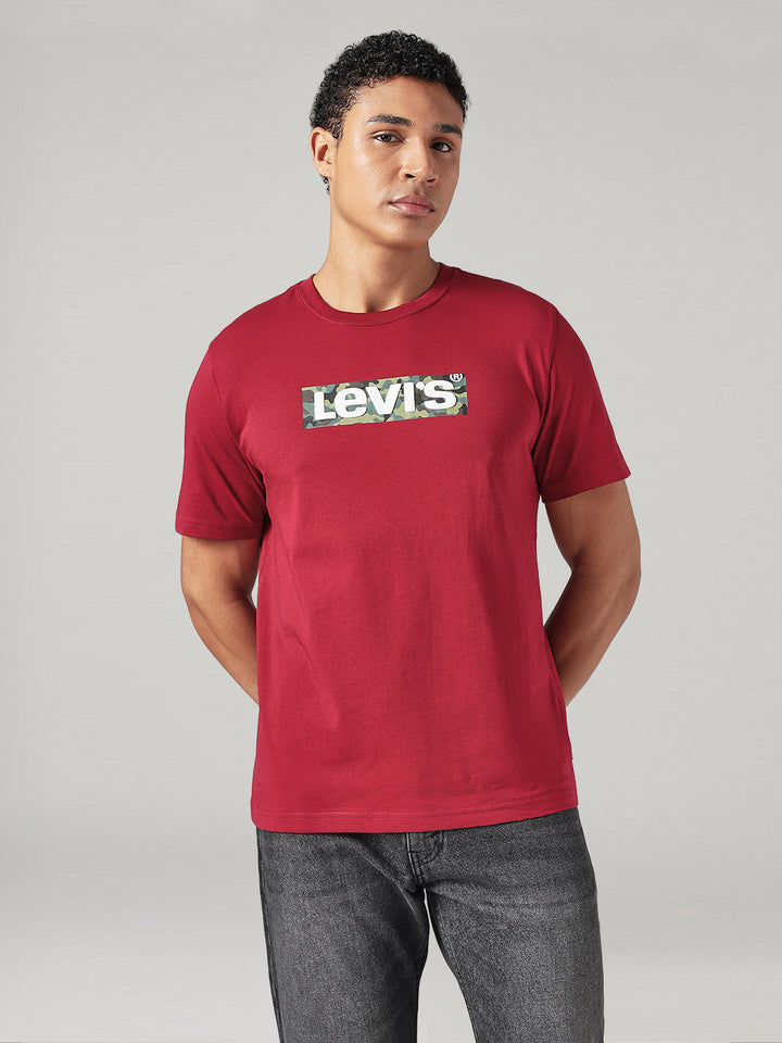 Men's Solid Regular Fit Jersey T-Shirt