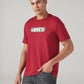 Men's Solid Regular Fit Jersey T-Shirt - Side View