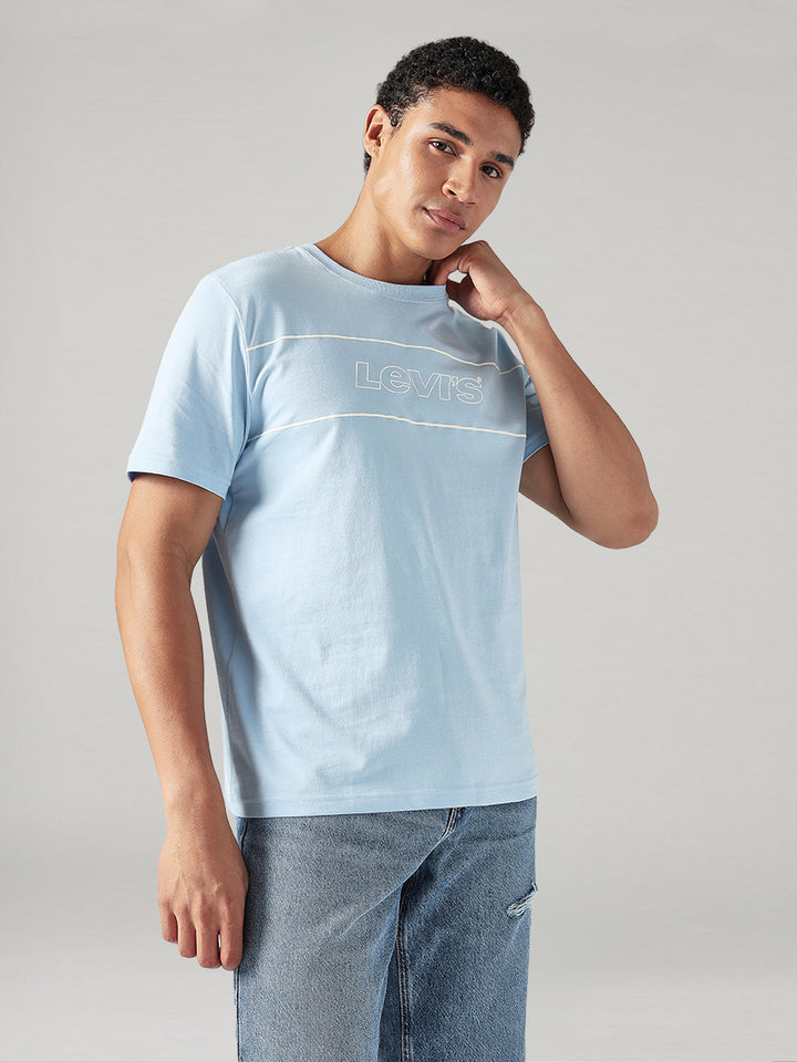 Men's Solid Regular Fit Jersey T-Shirt