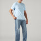 Men's Solid Regular Fit Jersey T-Shirt - Full View